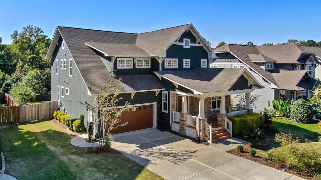 House with Gray Roof